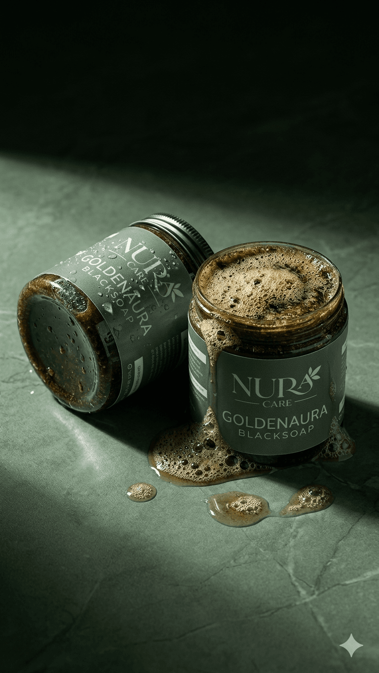 Golden Aura black soap